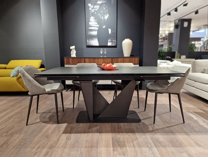  Итальянский раскладной обеденный стол от фабрики SEDIT - SILVER , фото № 1