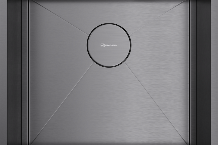  Мойка Omoikiri Kasen 48-26-INT-GM , фото № 3