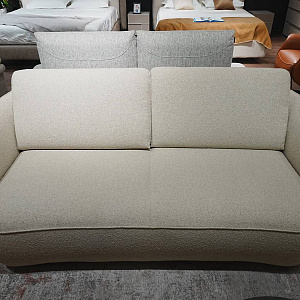 Диван Moon W208 NicolettiHome рогожка, бежевый