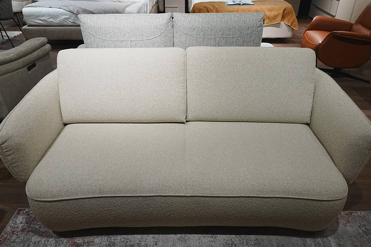  Диван Moon W208 NicolettiHome рогожка, бежевый , фото № 3