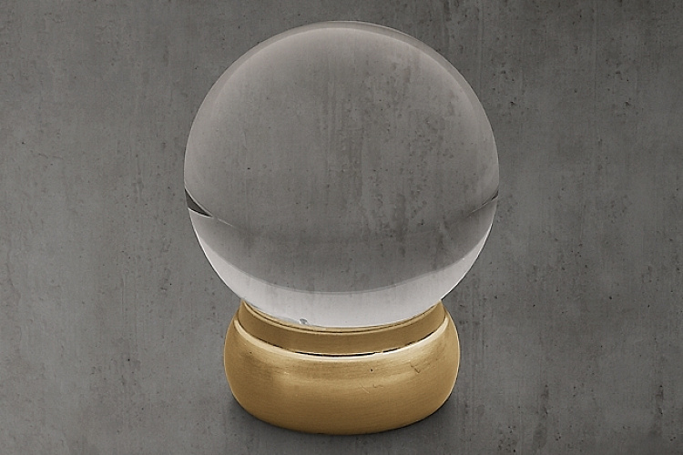  Ручка-кнопка Restoration Hardware Vintage Vintage d.2.8 Aged Brass 24120108 ABRS , фото № 1