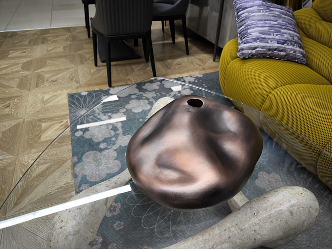  Предмет декора Ваза Brenta Q386/6   Adriani Rossi , фото № 1