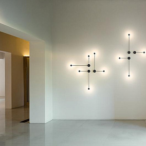 Настенный светильник Vibia Pin Pin 1694 Black 169411/10