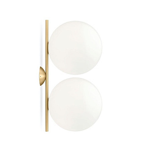 Настенный светильник Flos IC Lights IC Lights C/W2 Double brass F3159059