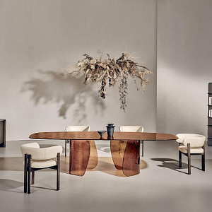 Итальянский Стул Bay Wood Armchair Nature Design