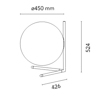 Настольная лампа Flos Ic Lights IC Lights T3 brass F3154059