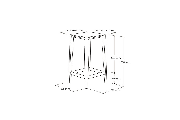  Барный стул KA , фото № 24
