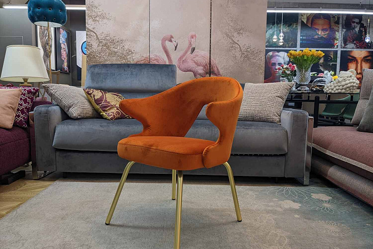  Стул  You finitura ottone 2807 , фото № 1