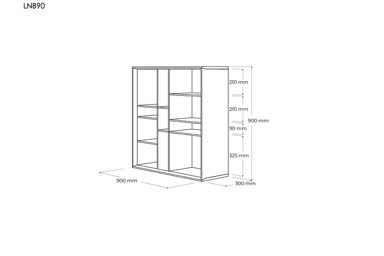  Стеллаж LINK+ 90 , фото № 10