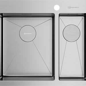 Мойка Omoikiri Akisame 60-2-L-IN