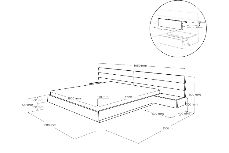  Кровать TATRAN , фото № 20
