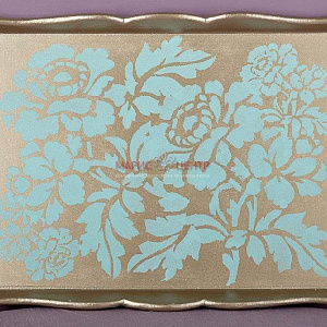 Поднос деревянный с росписью