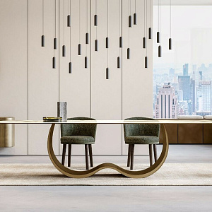 Стул GINGER на деревянном основании Eforma Италия