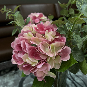 Искусственная гортензия Rosa L33RO