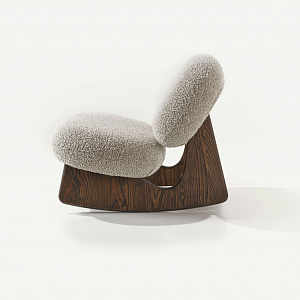 Итальянское Кресло-качалка Twing Rocking Chair Nature Design