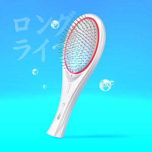 Массажная расческа с миостимуляцией Yamaguchi EMS Hair Brush
