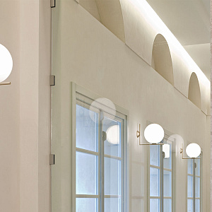 Настенный/Потолочный светильник Flos Ic Lights IC Lights C/W2 chrome F3179057