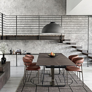 Стол обеденный раскладной SUNSHINE CS4128-. Calligaris.
Итальянский стол с керамической столешницей