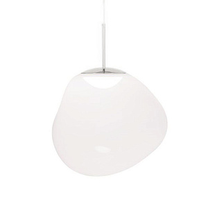 Подвесной светильник Tom Dixon Melt Opal/Silver Led