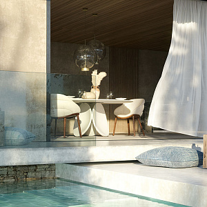 Стол MAXIM ARGILE от Cattelan Italia