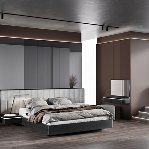 Комод навесной ОРЛИ | ORLY ясень choco