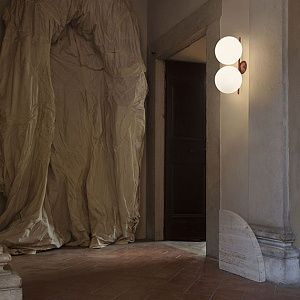 Настенный светильник Flos IC Lights IC Lights C/W2 Double brass F3159059