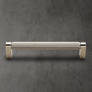 Ручка-скоба Restoration Hardware Lambeth Knurled Lambeth Knurled L.15.2 Satin Nickel 24170017 SNCK