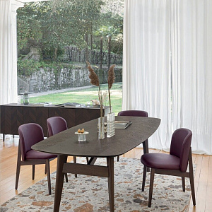 Итальянский Стол обеденный фиксированный Abrey CS4127-FB 200. Calligaris.