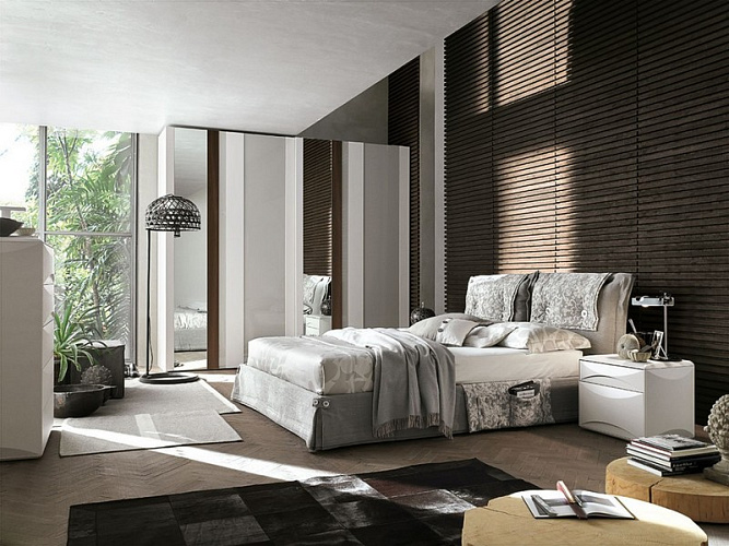  Итальянская двуспальная кровать AMAMI , фото № 1