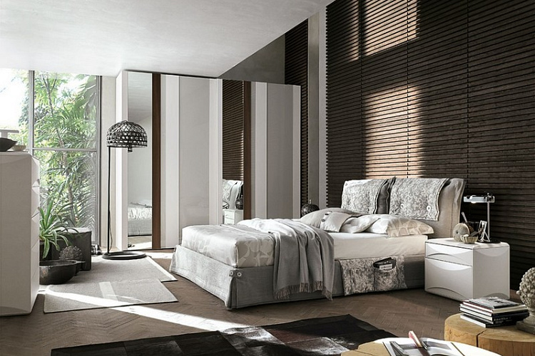  Итальянская двуспальная кровать AMAMI , фото № 1