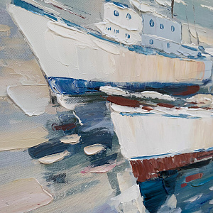 Картина Fishing trip 80×100 см