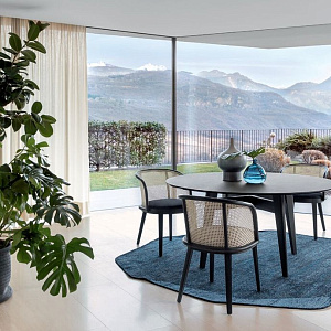 Итальянский Стул для ресторана Adel с соломкой. Calligaris.