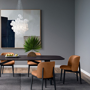 Итальянский Стол обеденный фиксированный Abrey CS4127-FB 200. Calligaris.