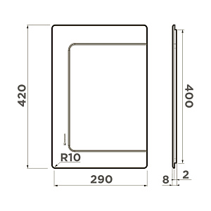 Разделочная доска CB-BASIC-400-WD