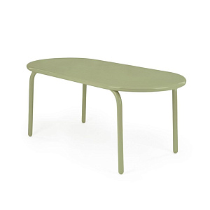 Стол Tom Dixon Groove Obround Moss