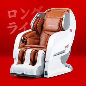 Массажное кресло Yamaguchi Axiom YA-6000 White-Ginger