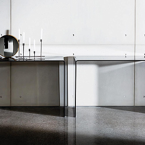 Итальянская стеклянная консоль BRIDGE 125см от SOVET