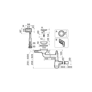 Арматура Omoikiri WK-1-UN-GB