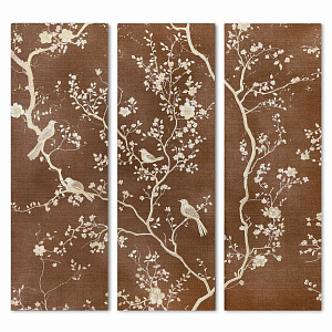 Картина Sakura – Set 3 pz 40×120