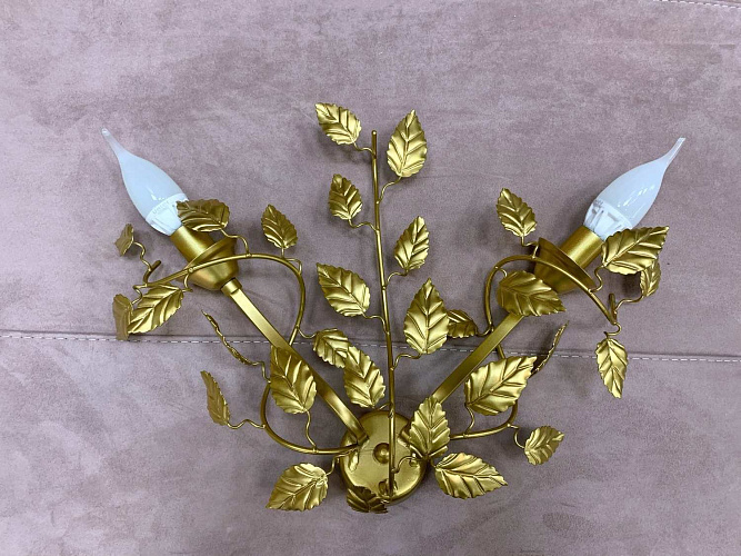  Бра металл золото светильник настенный Mezzaluna Italia , фото № 1