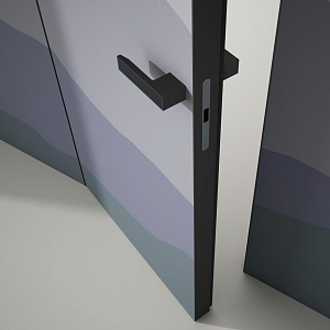 Скрытая дверь под покраску 