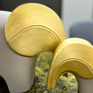 Фигурка Bra Small Sand/Placcato oro Q578 OR