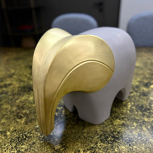 Фигурка Bra Small Sand/Placcato oro Q578 OR