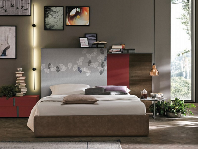  Итальянская деревянная кровать KREA , фото № 1