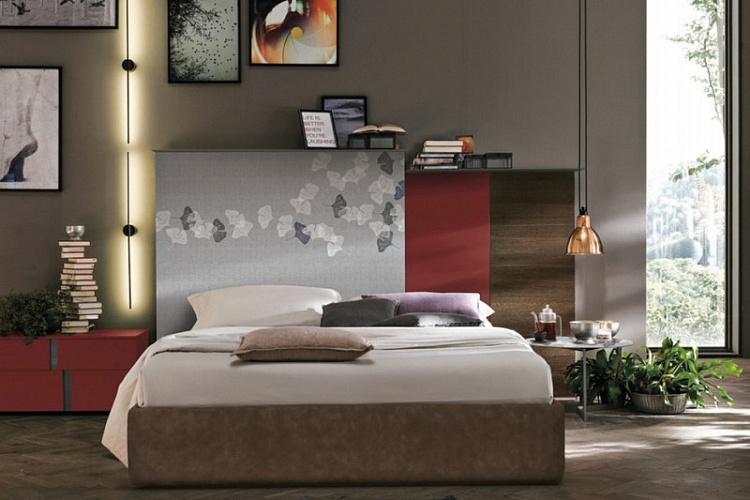  Итальянская деревянная кровать KREA , фото № 1