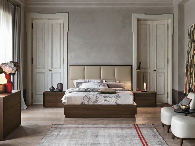  Итальянская деревянная кровать PRESTIGE , фото № 1