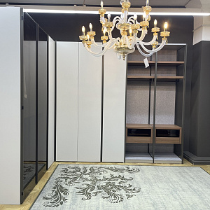 Угловой шкаф Nodo+Scena+Gluss Up