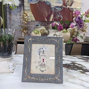 РАМКА ДЛЯ ФОТО girasoli 493 деревянная с резьбой