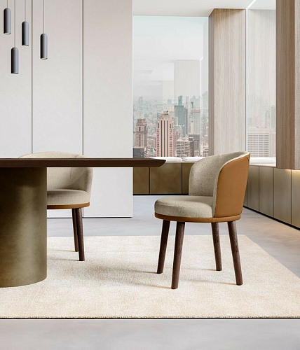  Стул GINGER на деревянном основании , фото № 1