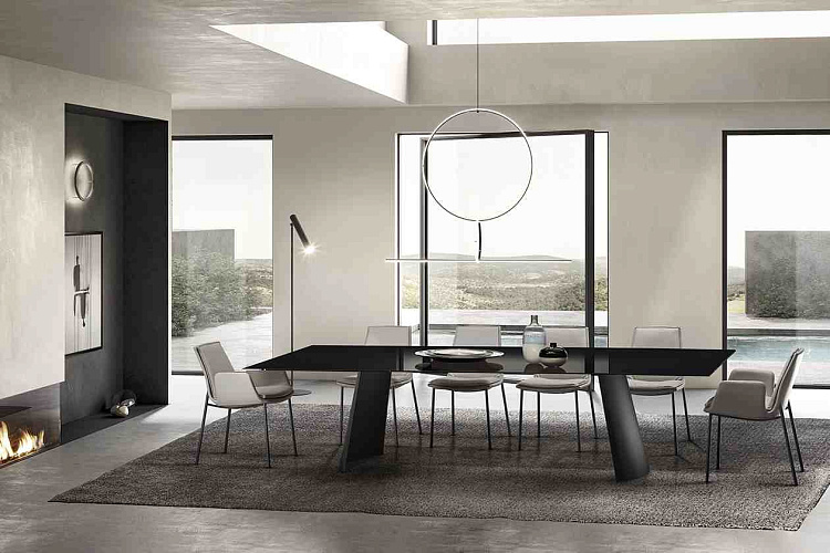  Стол обеденный фиксированный Dorian Cristallo , фото № 1